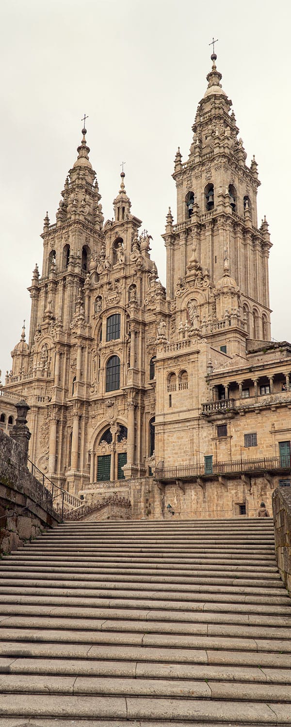 a Catedral de Santiago de Compostela