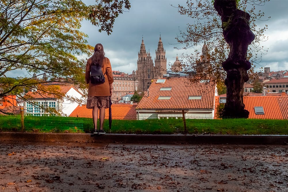 Santiago de Compostela é unha das cidades máis demandadas polos turistas españois