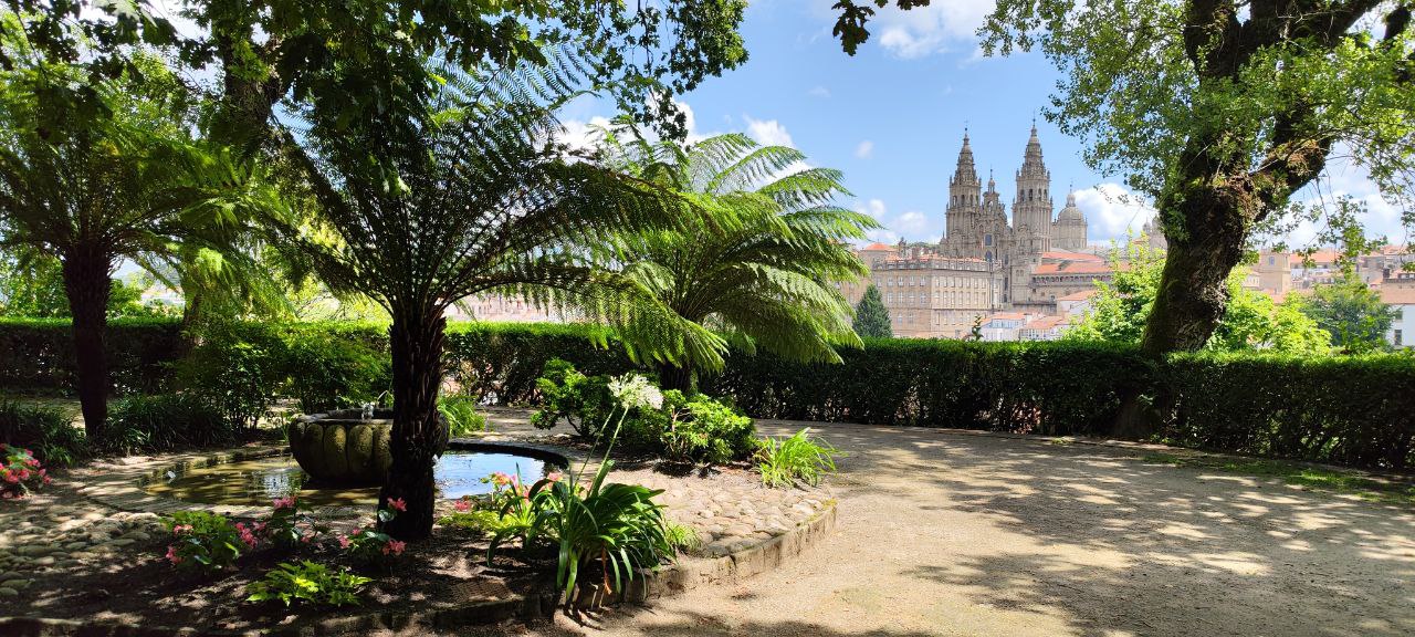 Vistas de la catedral accesibles desde el parque de la Amaeda