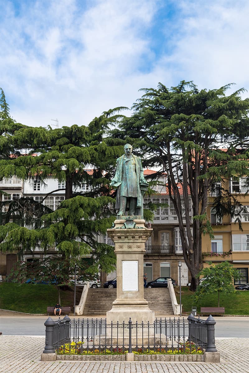 Statue in Ferrol