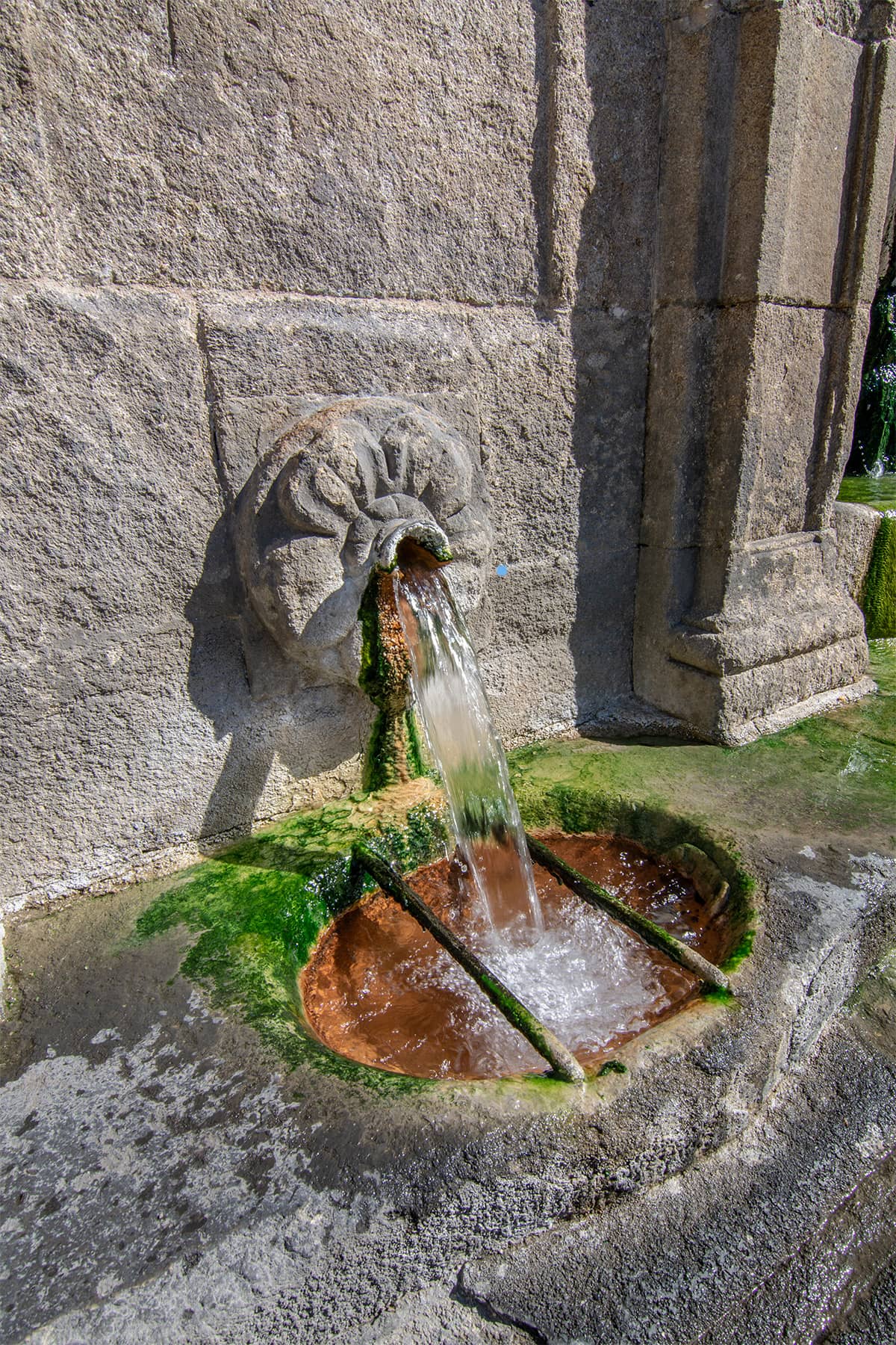 As Burgas medicinal hot springs, Ourense, Spain