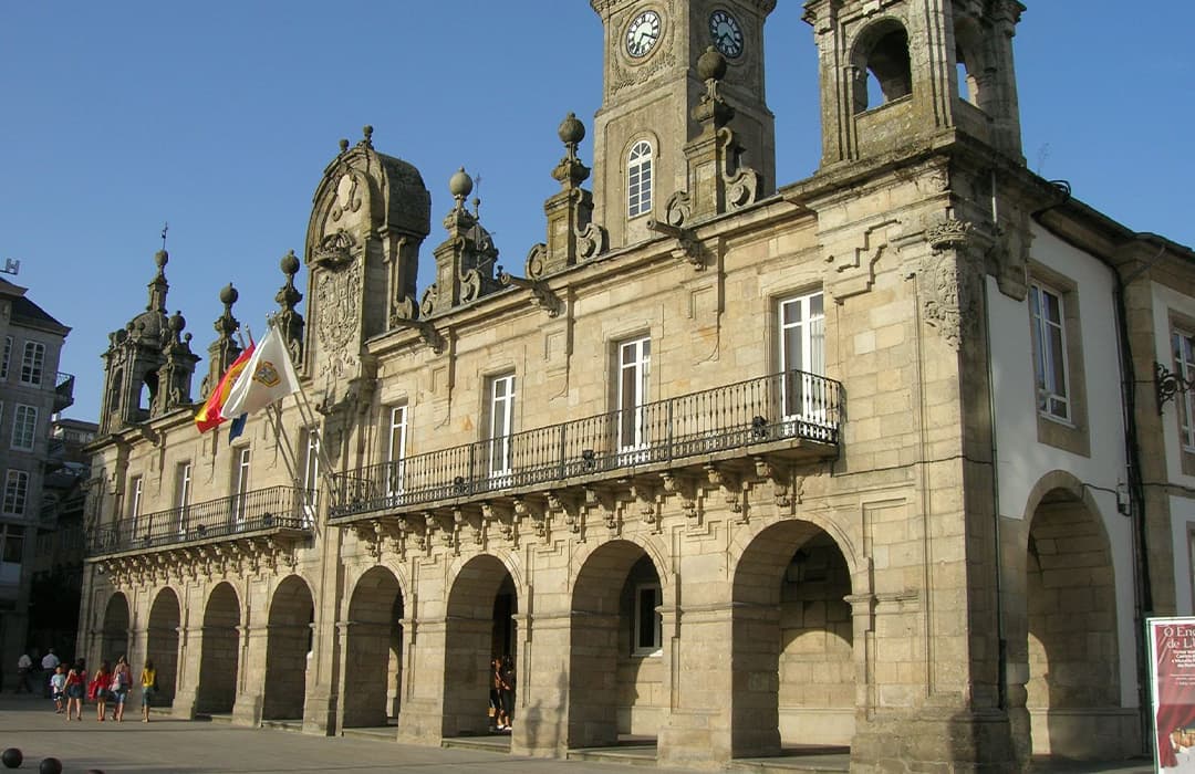 Plaza mayor de Lugo