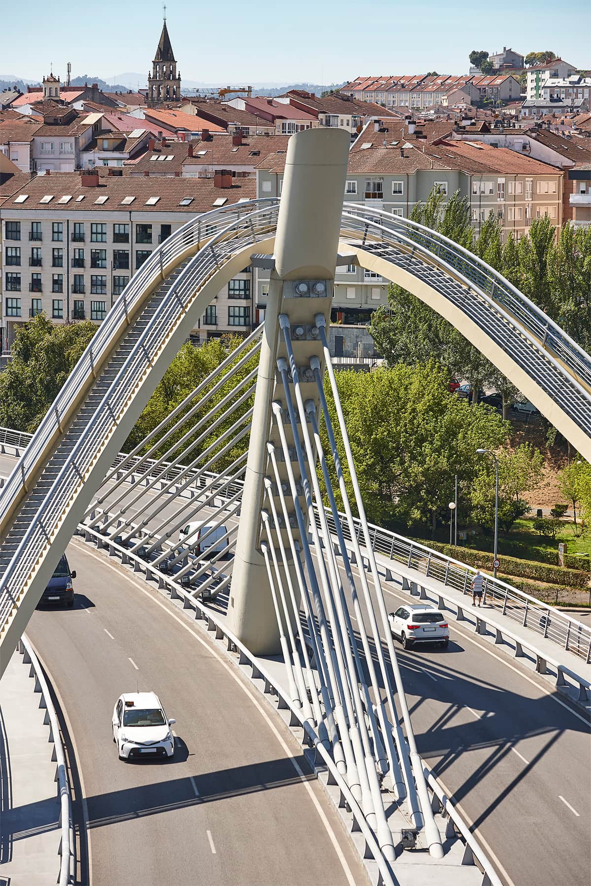 Millennium Bridge in Ourense
