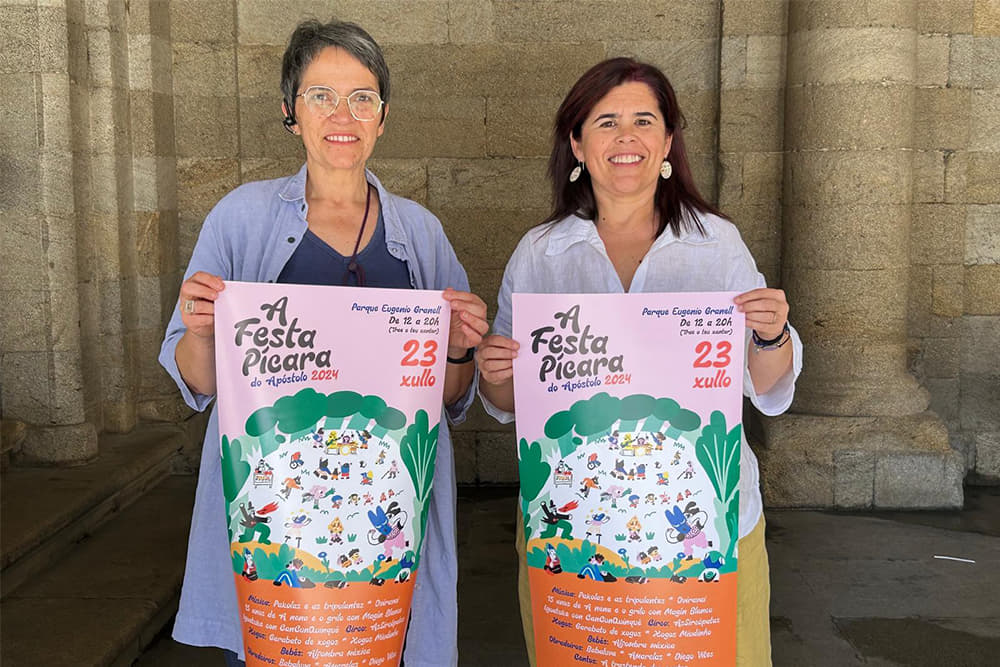 A Festa Pícara, an event dedicated to the children of Compostela