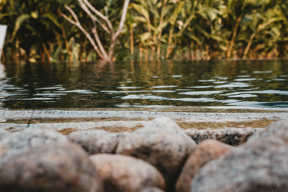 The ideal river beach to refresh yourself near Compostela